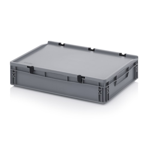 Auer Packaging Eurobehälter 60 x 40 x 13,5 mit Scharnierdeckel