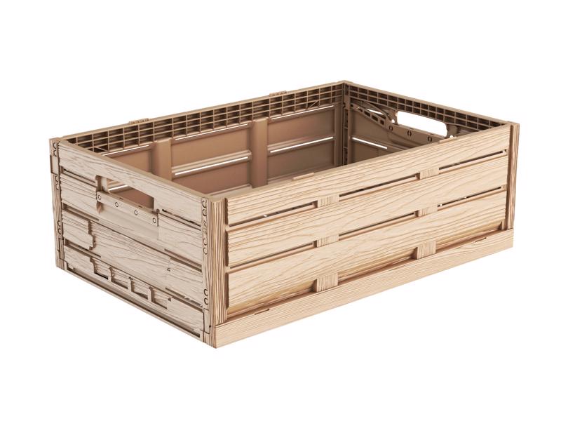 Faltbox Holzdesign 60 x 40 x 19